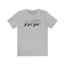 Load image into Gallery viewer, Hope Love Kindness Happiness Friends Dreams Health Awareness Joy Music Unisex Jersey Short Sleeve Tee