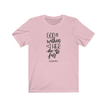 Load image into Gallery viewer, Unisex Jersey Short Sleeve Tee God is with her