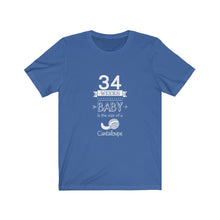 Load image into Gallery viewer, Pregnancy Tshirt Tee Expecting Parenting Birth Baby Baby is the size of Baby Shower Pregnant