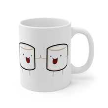 Load image into Gallery viewer, Mug 11oz hot chocolate marshmallows Christmas gifts bffs best friends