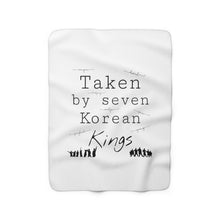 Load image into Gallery viewer, Sherpa Fleece Blanket Seoul Korea boyband fangirl Music group