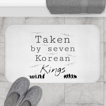 Load image into Gallery viewer, Bath Mat Gift K Pop Fan Boy Band Army Taken by seven Korean Kings