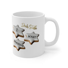 Load image into Gallery viewer, Ceramic Mug 11oz Fangirl Fanboy Dear Santa Boyband Christmas Gift