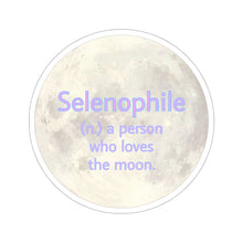 Load image into Gallery viewer, Moon Sticker Selenophile Collection Gift Night Kiss-Cut Stickers