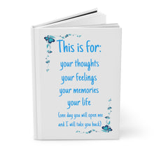 Load image into Gallery viewer, Hardcover Journal Matte Diary Sentimental Gifts Daughter Wife Engagement Baby Birthday