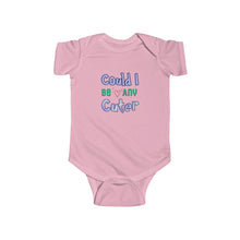 Load image into Gallery viewer, Infant Fine Jersey Bodysuit cute baby onesie motherhood pregnancy expecting