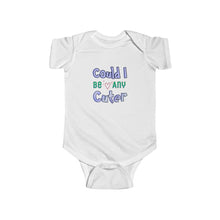 Load image into Gallery viewer, Infant Fine Jersey Bodysuit cute baby onesie motherhood pregnancy expecting