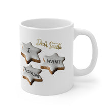 Load image into Gallery viewer, Ceramic Mug 11oz Fangirl Fanboy Dear Santa Boyband Christmas Gift
