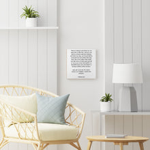 Load image into Gallery viewer, Wood Canvas Engagement Gift Wedding Gift Anniversary Love Husband Wife Couple