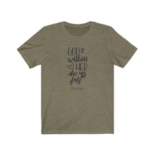 Load image into Gallery viewer, Unisex Jersey Short Sleeve Tee God is with her