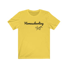 Load image into Gallery viewer, Homeschool Family Unschooling Teacher Mom Learning Unisex Jersey Short Sleeve Tee