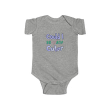 Load image into Gallery viewer, Infant Fine Jersey Bodysuit cute baby onesie motherhood pregnancy expecting