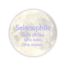 Load image into Gallery viewer, Moon Sticker Selenophile Collection Gift Night Kiss-Cut Stickers
