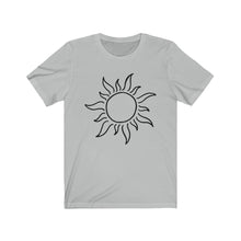 Load image into Gallery viewer, Sun Tshirt Love Happiness Clarity New Beginnings Self Appreciation Unisex Jersey Short Sleeve Tee
