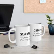 Load image into Gallery viewer, Ceramic Mug 11oz sarcasm jokester funny laughs laughter humor
