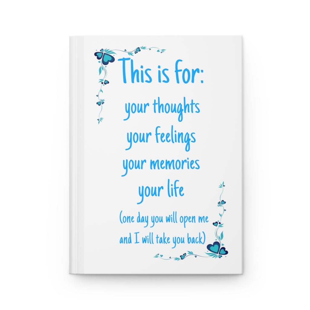 Hardcover Journal Matte Diary Sentimental Gifts Daughter Wife Engagement Baby Birthday