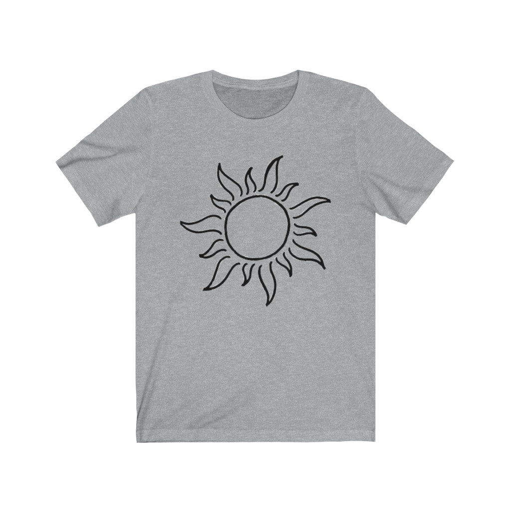 Sun Tshirt Love Happiness Clarity New Beginnings Self Appreciation Unisex Jersey Short Sleeve Tee