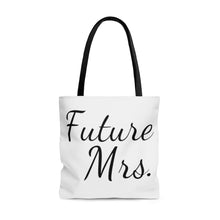 Load image into Gallery viewer, Future Mrs Bride Wedding Wife to be Engagement Bridal AOP Tote Bag
