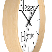 Load image into Gallery viewer, Wall clock Blessed Home Decor Gift New Home Housewarming Gift Wall Decor White Room Decorated
