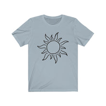 Load image into Gallery viewer, Sun Tshirt Love Happiness Clarity New Beginnings Self Appreciation Unisex Jersey Short Sleeve Tee

