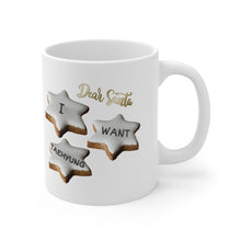 Load image into Gallery viewer, Ceramic Mug 11oz Fangirl Fanboy Dear Santa Boyband Christmas Gift
