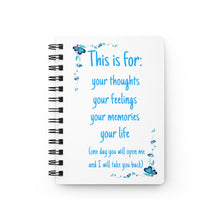 Load image into Gallery viewer, Spiral Bound Journal Diary Sentimental Gifts Daughter Wife Engagement Baby Birthday
