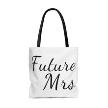 Load image into Gallery viewer, Future Mrs Bride Wedding Wife to be Engagement Bridal AOP Tote Bag
