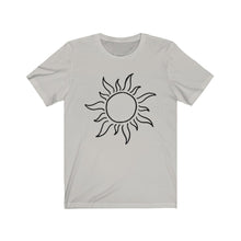 Load image into Gallery viewer, Sun Tshirt Love Happiness Clarity New Beginnings Self Appreciation Unisex Jersey Short Sleeve Tee
