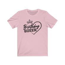Load image into Gallery viewer, Unisex Jersey Short Sleeve Tee Birthday Queen Happy Birthday Gift Present Celebration
